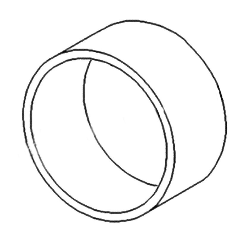AT157174 Bushing, Angle Cylinder, Self Aligning - Fits John Deere 750J, 750K