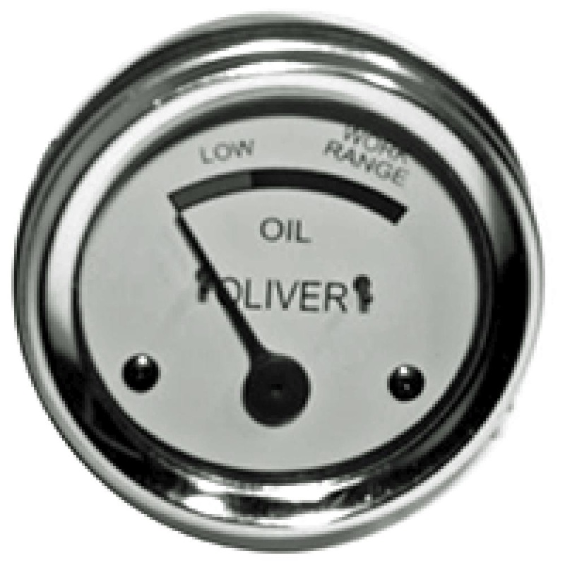 OLS082 Oil Pressure Gauge (0-25 PSI) - Dash mounted Fits Oliver
