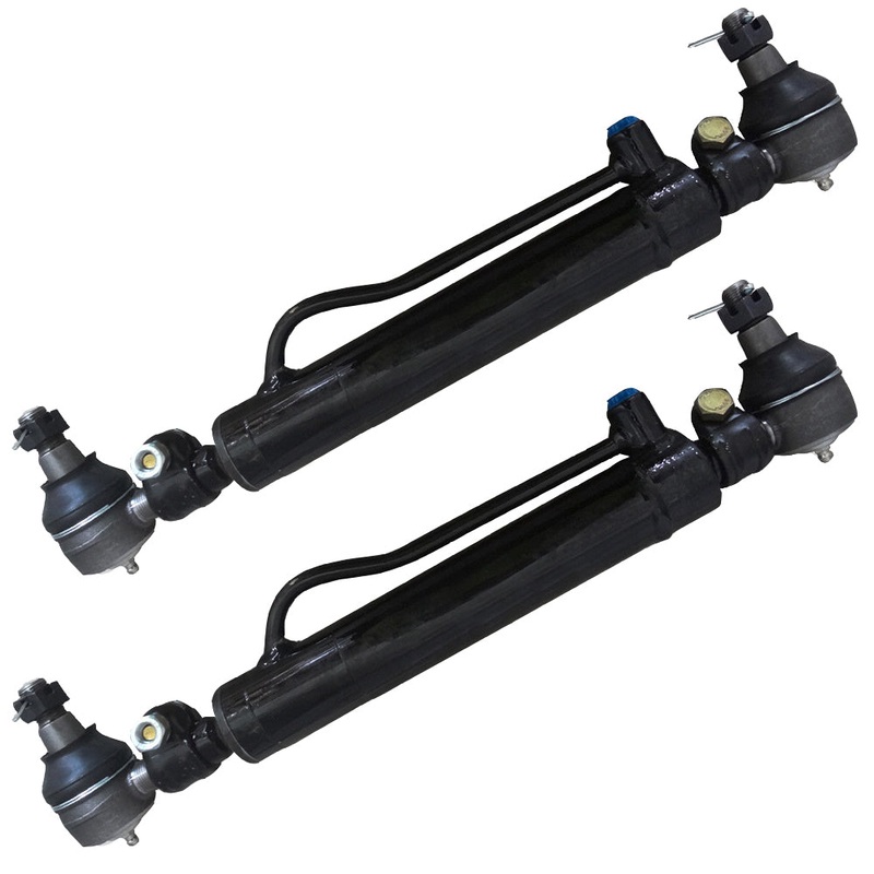 (2) D128454 Power Steering Cylinders Fits Case 2WD 580B 580C 580D 580E 580SE