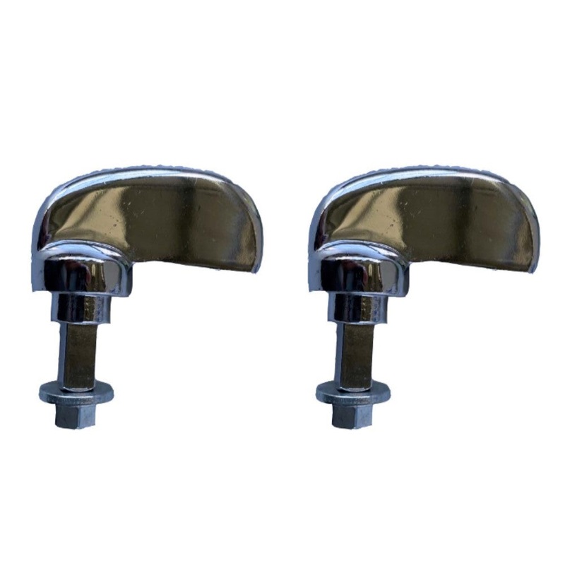 (2) Hood Handles C5NN16N644B Fits Ford Tractor 2600 3600 4600 4600SU 5600 6600+