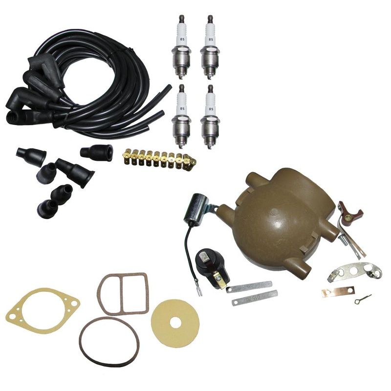 Complete Tune Up Kit Fits Ford 9N 2N 8N Tractors w Front Mount Distributor