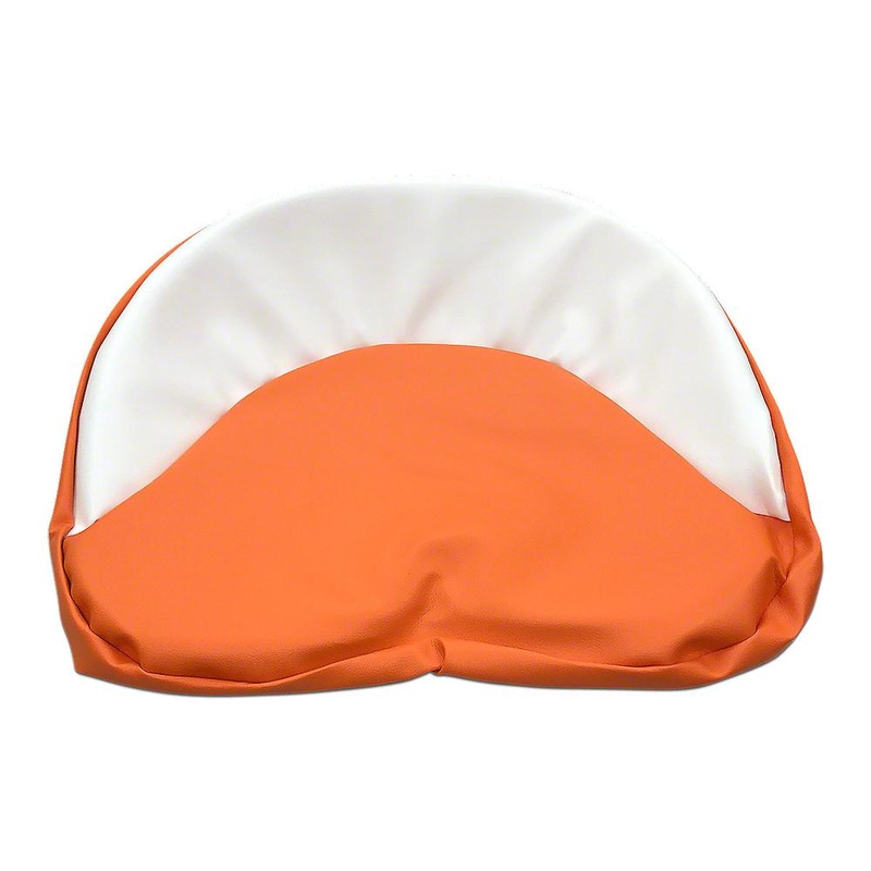 Orange & White Pan Seat Pad C WC WD WD45 RC B D17 D15 WF Fits Allis Chalmers