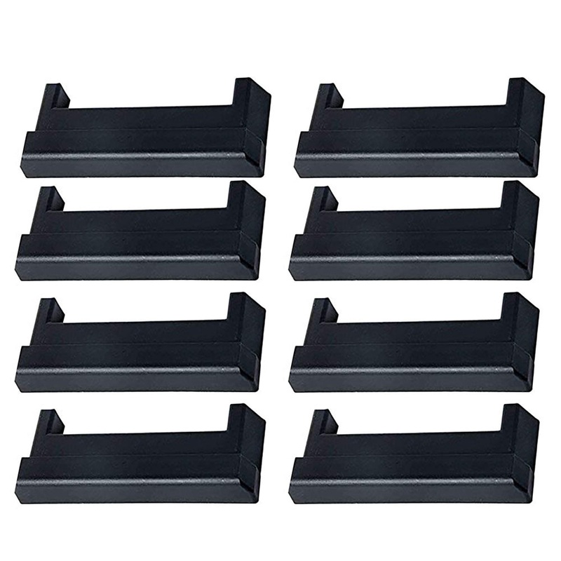 (8) Horizontal E-Track End Cap For Enclosed Trailer Cargo Van Truck Fat Bed
