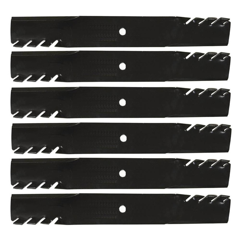 Six (6) 396-727 Blades Fits Bad Boy Outlaw 61" Cut 038-6081-00