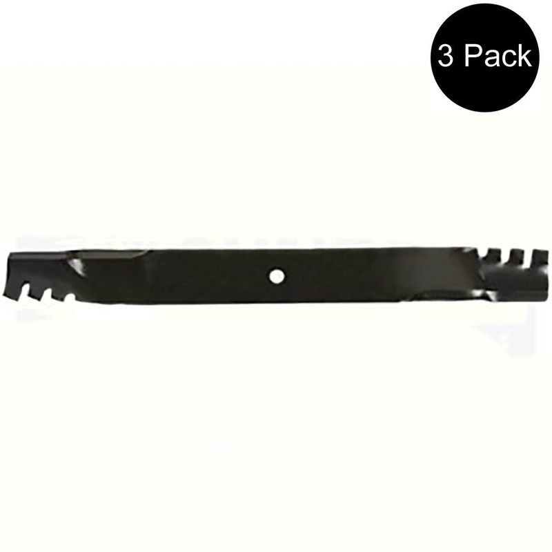 3 Pack Heavy Duty Toothed Mulching Blades Fits Scag 48112 48112 481709 72"