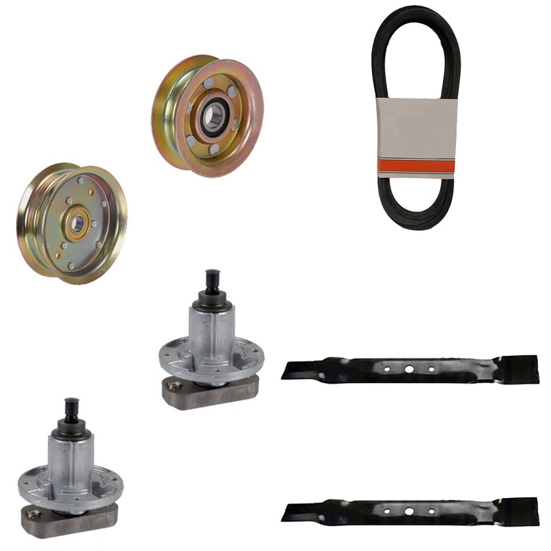 Deck Kit 42" Fits John Deere L100 L108 L110 L111 L118 Belt Blades Spindles