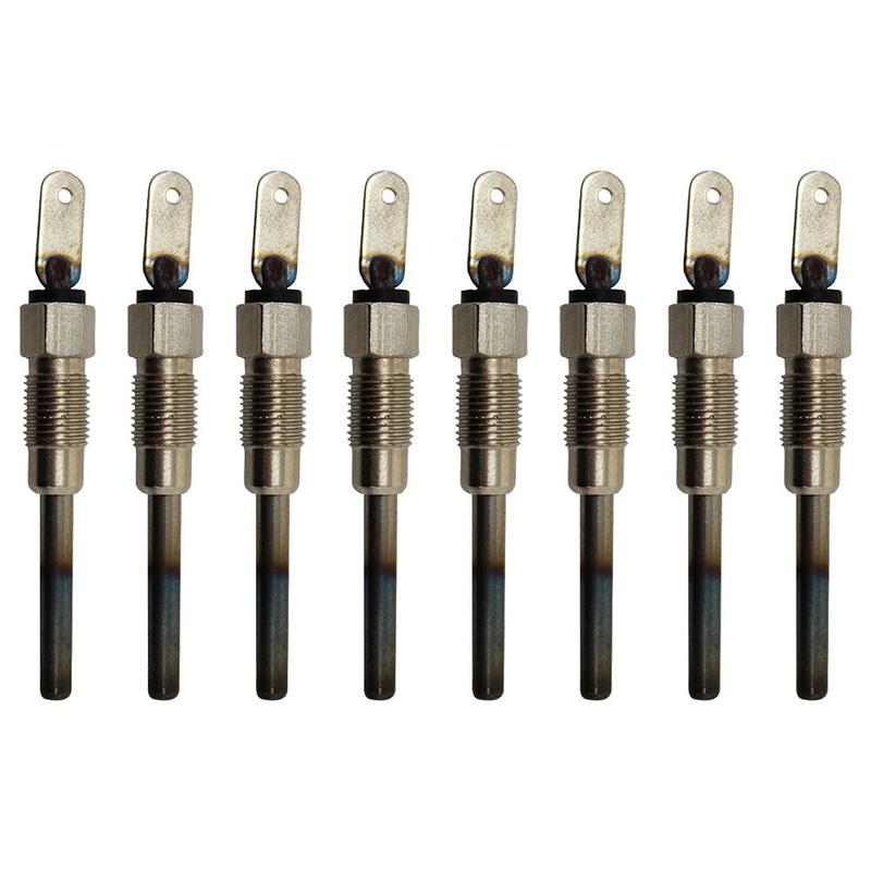 5613939 Eight Glow Plugs Fits 6.2L Diesel CUCV Military Trucks K30 M1008 M1009