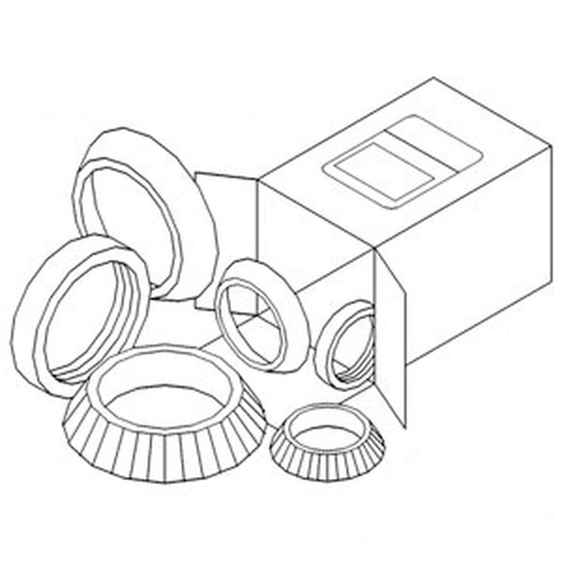 A-3320-I Tapered Bearing Cup Fits John Deere Tractors