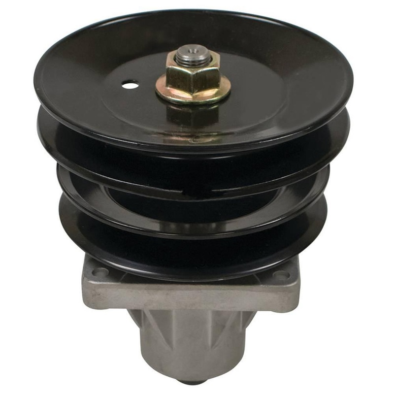 Double Pulley Deck Spindle Assembly 618-04134C 918-04134B, 618-04134D