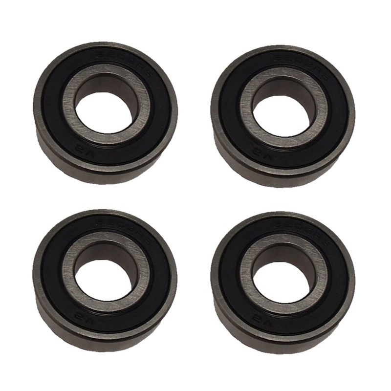 (Qty.4) Four Premium 6203 RS Seal Bearing Ball Bearings ABEC 6203-2RS, 40x17x12