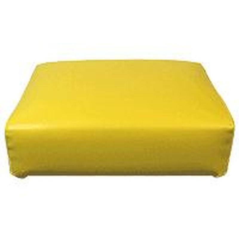 R6190 Seat Bottom - Yellow Fits John Deere