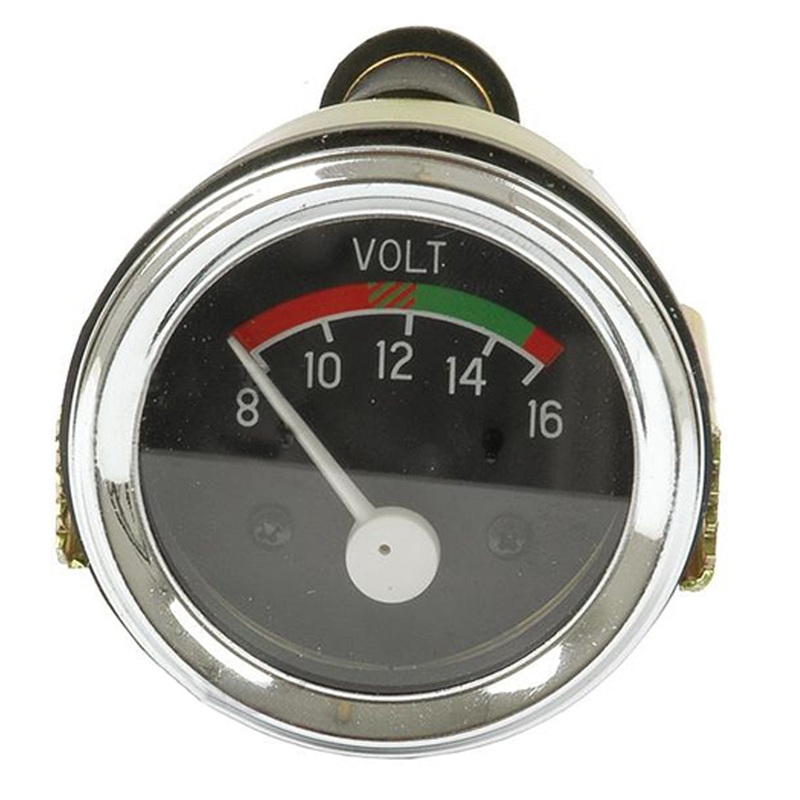 772995M91 (1x) Volt Meter Gauge 2" Dia Fits Massey Ferguson
