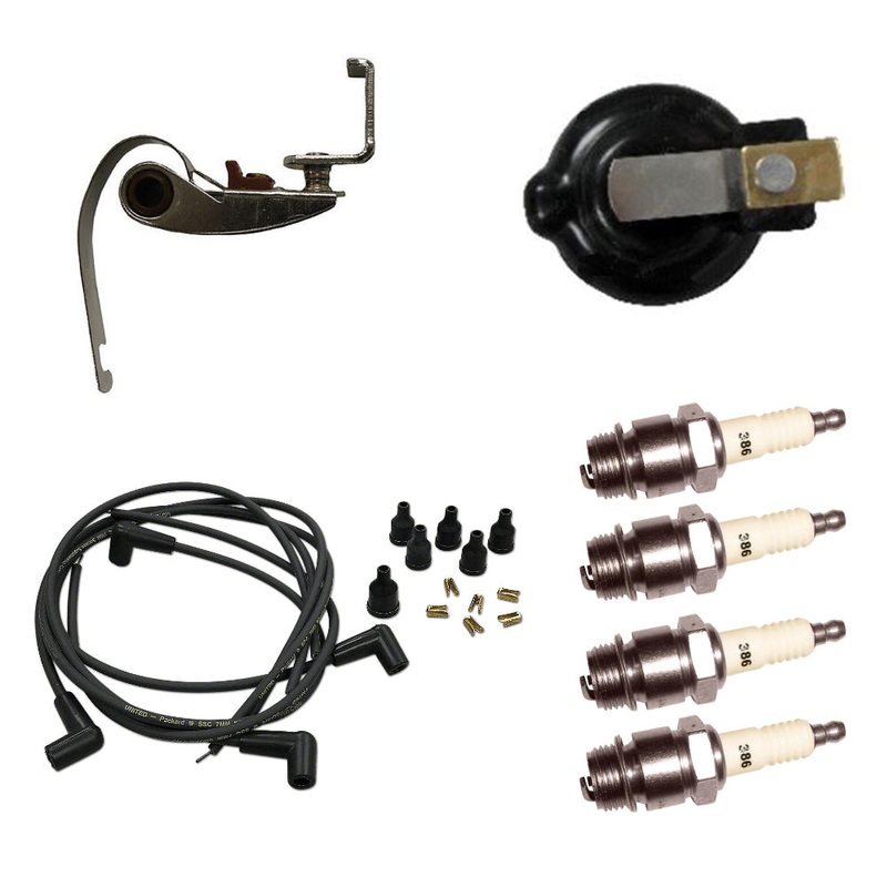 Ignition Tune Up Kit & Wires Fits FARMALL 300 330 340 350 400 404 444 450