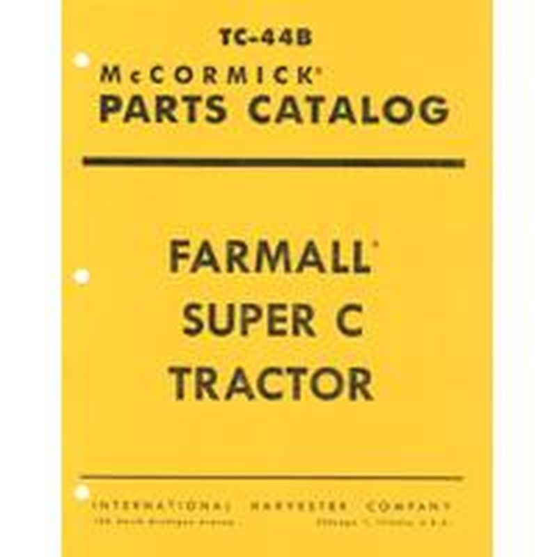 R5865 Parts Book Fits IH / Fits FARMALL