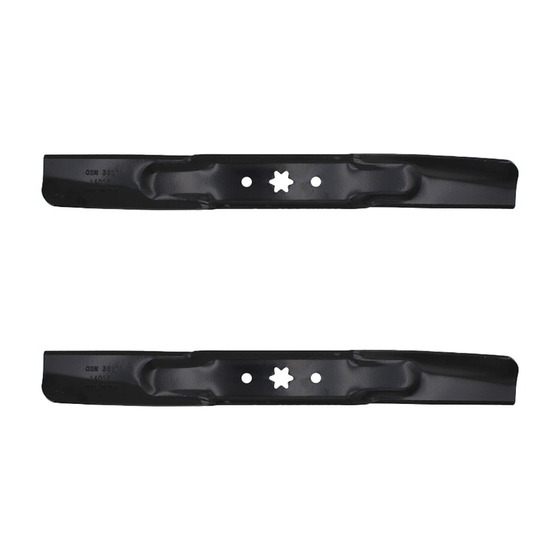 (2) 942-04308 XHT HD BLADES BRONCO PONY TROY BILT COLT XP MOWERS W 42" DECK