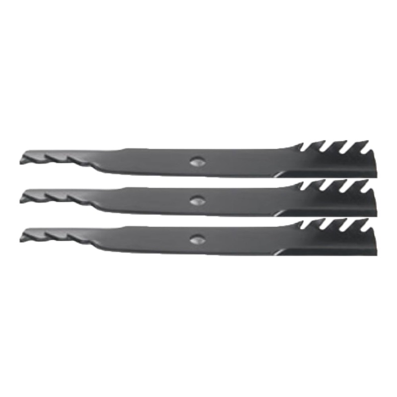 3 (Three) Mulcher Blades for 60" Deck Fits John Deere 420 425 430 445