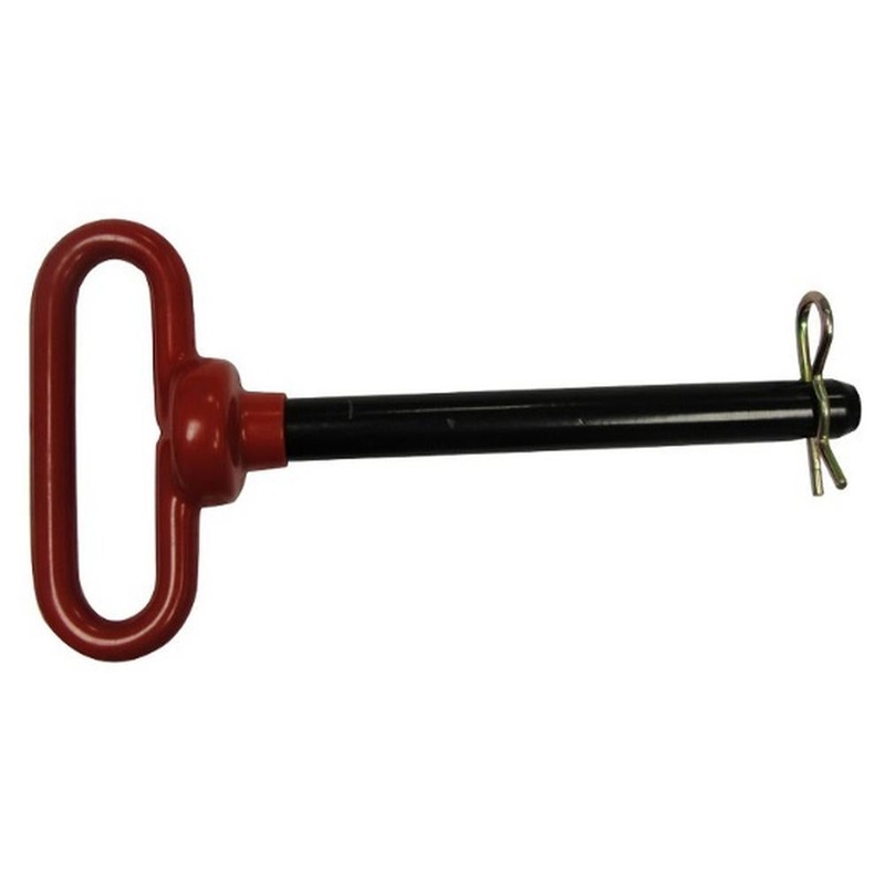 7822 New Hitch Pin 5/8" Dia 5 3/4" Long Red Handle Fits John Deere Fits Case IH