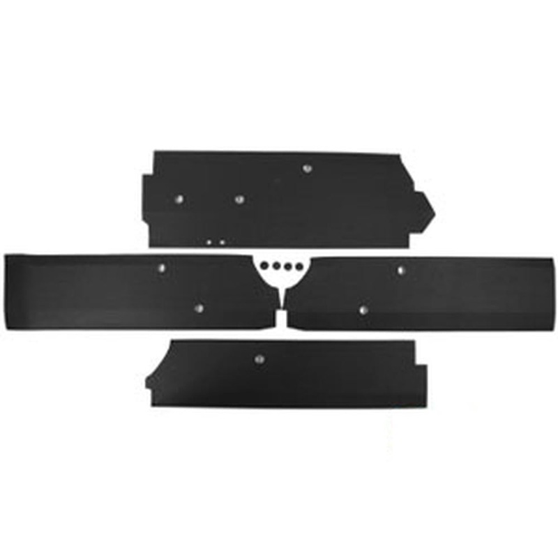 R1229 Cab Foam Post Kit - Black Fits John Deere