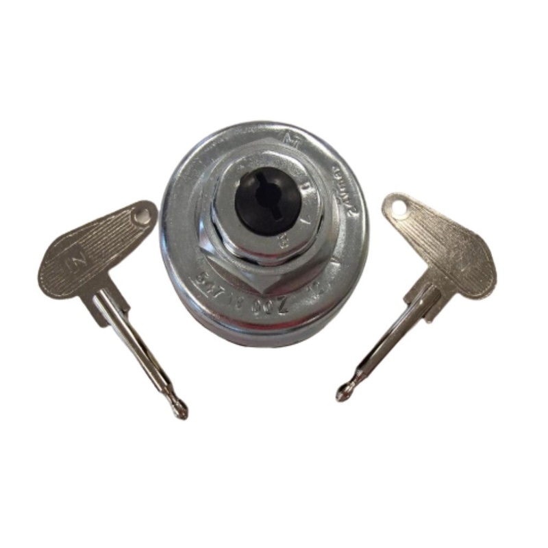 S.152737 Ignition Switch, w/ Keys - Fits Zetor 5211, 6245, 7045, 7711, 7745 +