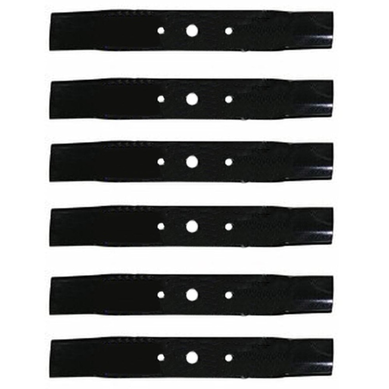 6 Mower Blades Fits John Deere 48 Cut L120 L130 GX20250 GY20568 91-108 330-619
