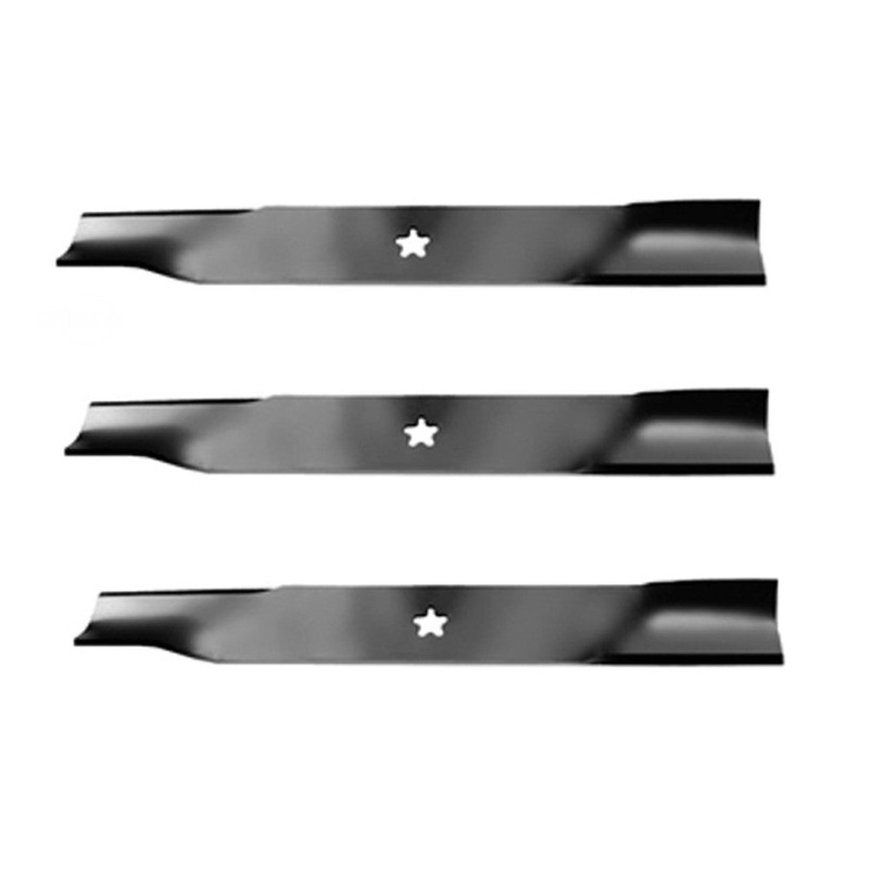 Set of 3 Fits Yazoo Fits Kees 48" Predator mulching blades 539113425 539-113425