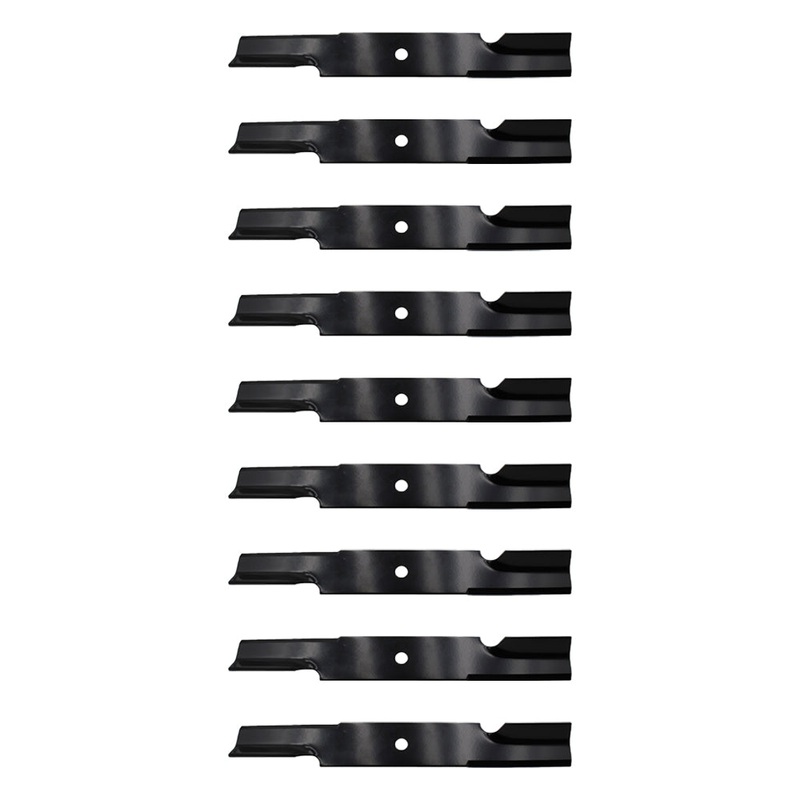 Set of 9- High Air-Lift  Mower Blade Replacements fits in Fits Bobcat, 3 for 52"