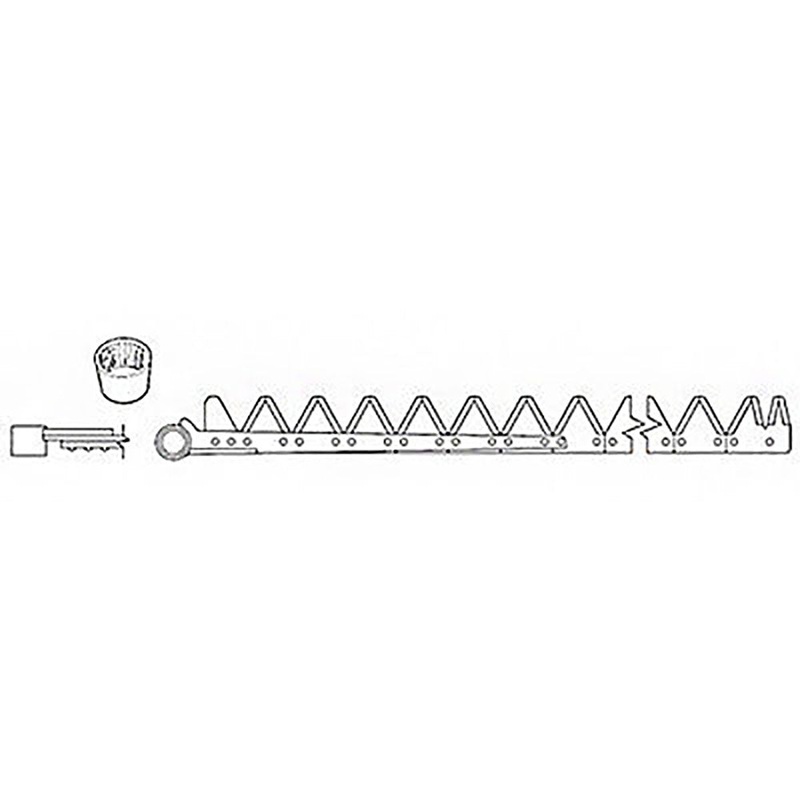 9 ft. Chrome Sickle Assembly Fits 1209 1219 830-692 83A32 AE41703 AE48662