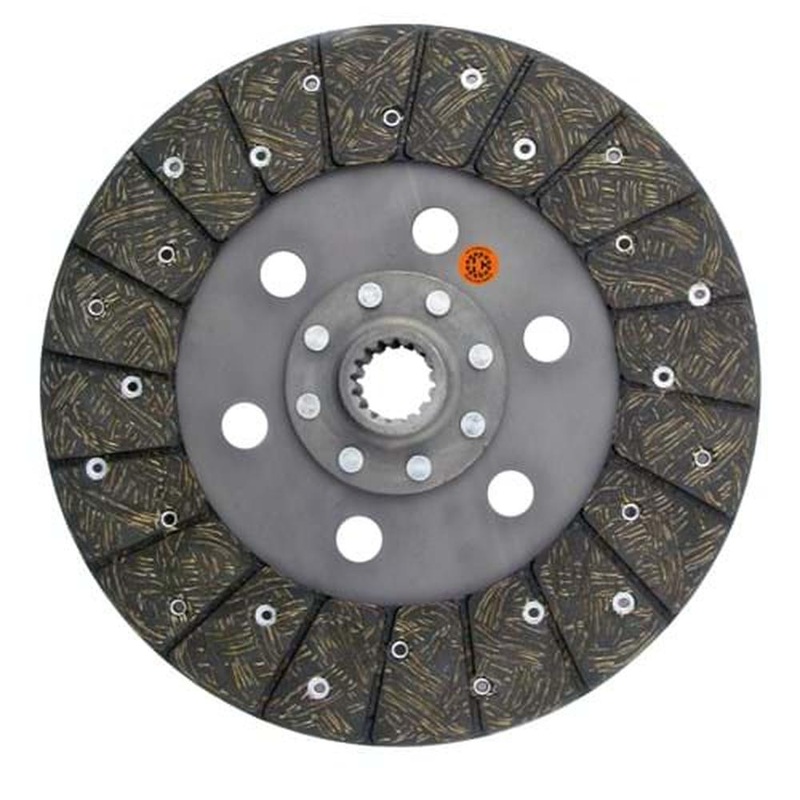D4342203N 12" PTO Disc, Woven, w/ 1-3/8" 16 Spline Hub - Fits Deutz