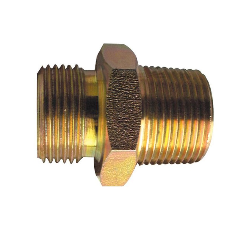 S.35050 Hydraulic Adapter 3/8BSP male - 1/2NPT male