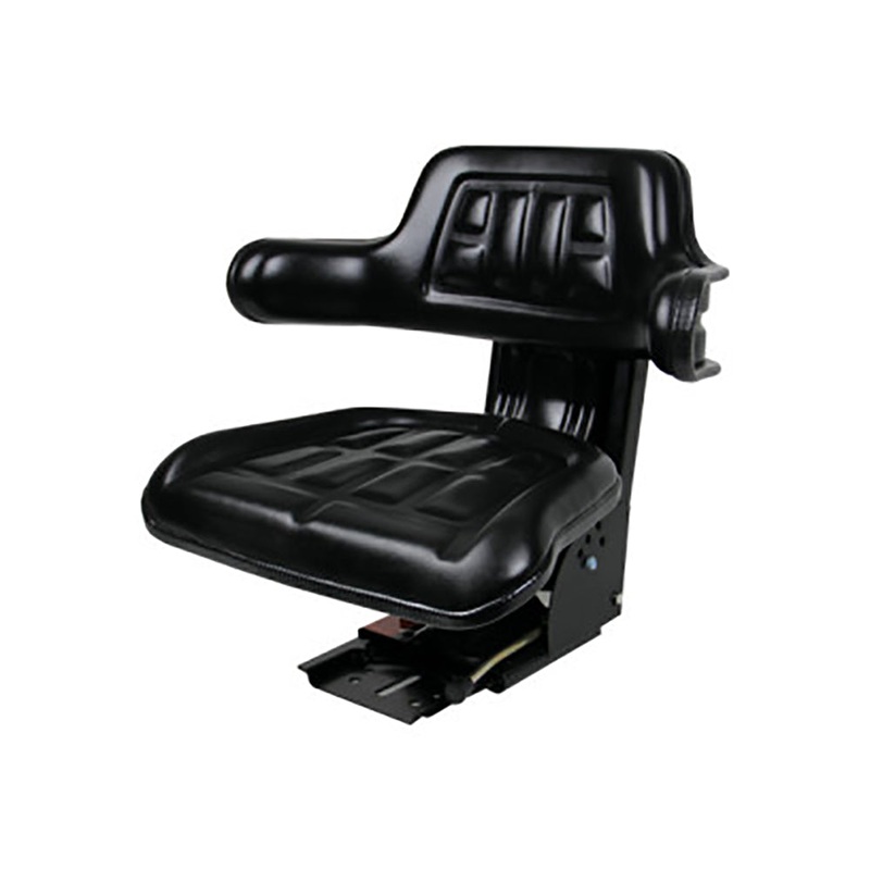 BLACK  WAFFLE STYLE TRACTOR SUSPENSION SEAT Fits Massey Ferguson UNIVERSAL