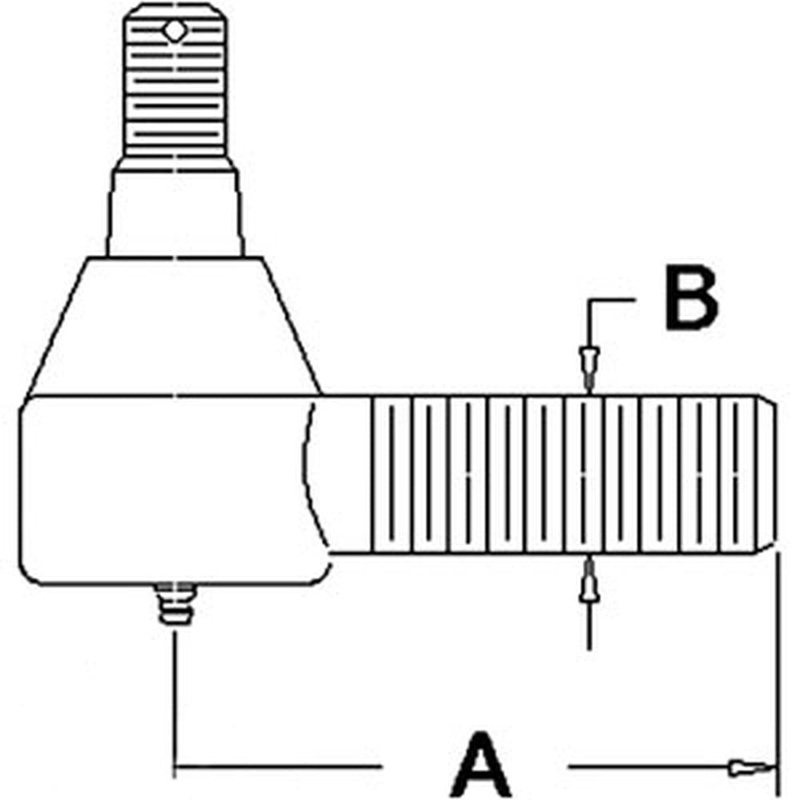 Cylinder End Fits 6602 6620 6622 7445 7720 8820 9930 9960 9965 9970 AH94057
