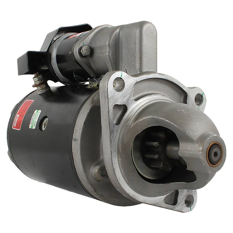 1100-0100 - 5in Diesel Starter Fits Ford/New Holland