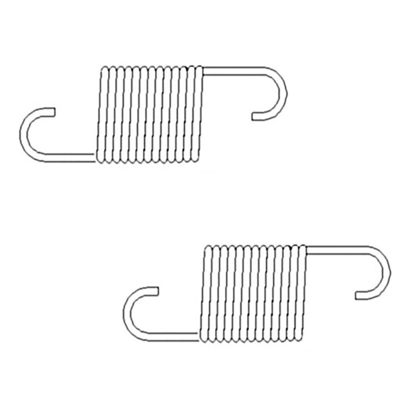 (2) Hydraulic Pump Response Springs Fits Massey Ferguson 20C 20D 20E 20F 30