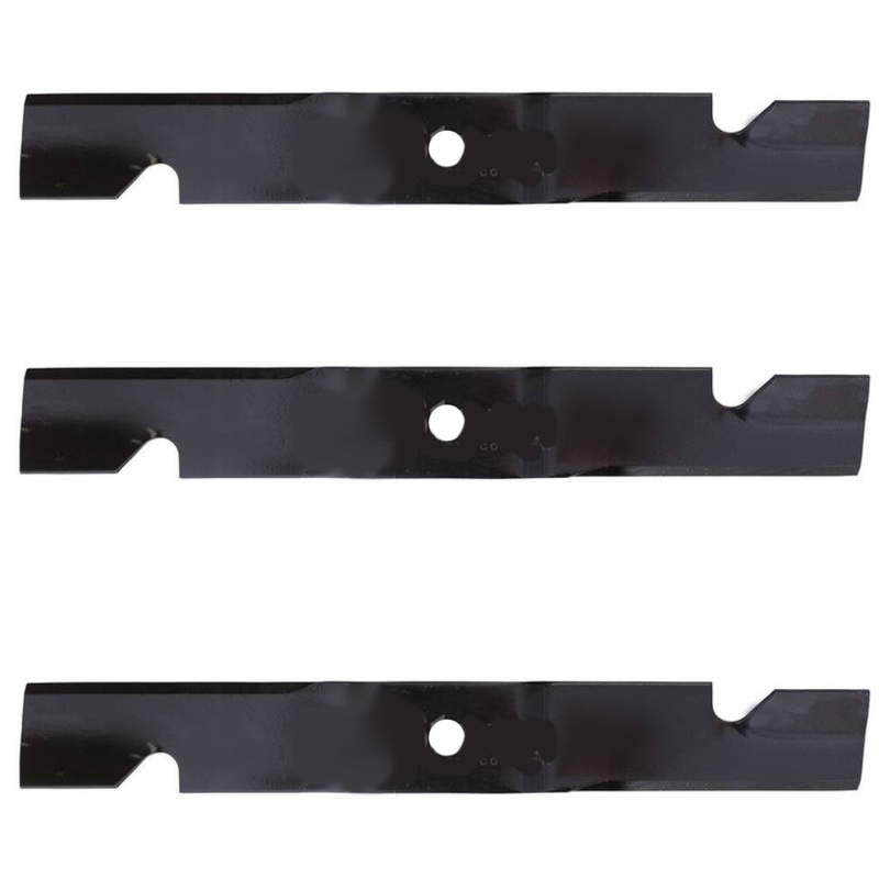 3 Fits Exmark 109-6464-S Hi Lift Notched Blade Set Lazer Z AC Diesel XS 66 Inch