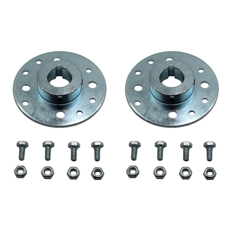 Set of 2 Sprocket Hub With Hardware Kits for Mini Bikes and More