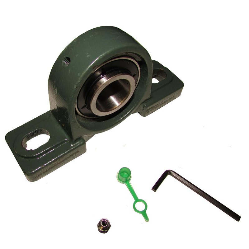 1 inch Bore Pillow Block Bearing UCP205-16 * Solid Base * Set Screw Locking