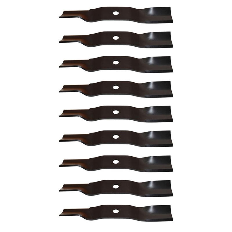 9 New XHT Heavy Duty Blades 48" Decks Fits Kubota K557634350 K5576-34350