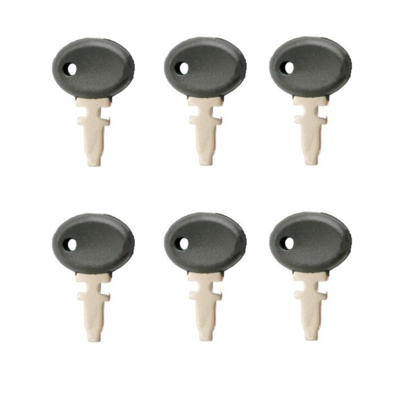 (6) Ignition Keys Fits Allis Chalmers 5040 5045 5050 Replaces 72090051