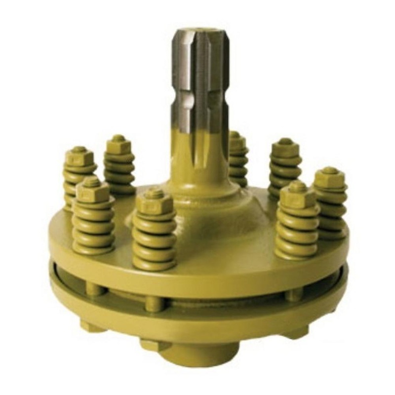 Slip Clutch Adapter Kit- 1-3/8 6 Spline on Male & Female End Tractor PTO Clutch