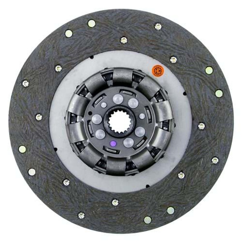 A36414N 11" Transmission Disc, Woven, w/ 1-1/8" 17 Spline Hub - Fits Case