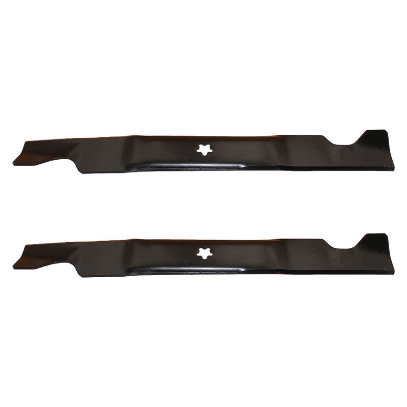 (2) Heavy Duty Mulching Blades fit AYP Mower w/ 46" Deck 403107 21546611 405380