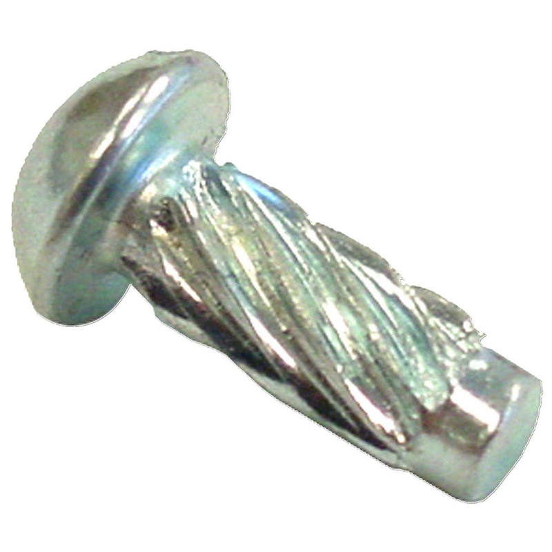 Replacement Serial Number Tag Steel Rivet 6 x 3/8" Fits Various Makes & Models