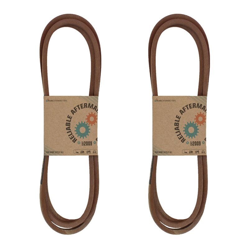 (2) Deck Belts Fits Husqvarna GTH2448 YTH2348 YTH2448 593773401 197242 53219724