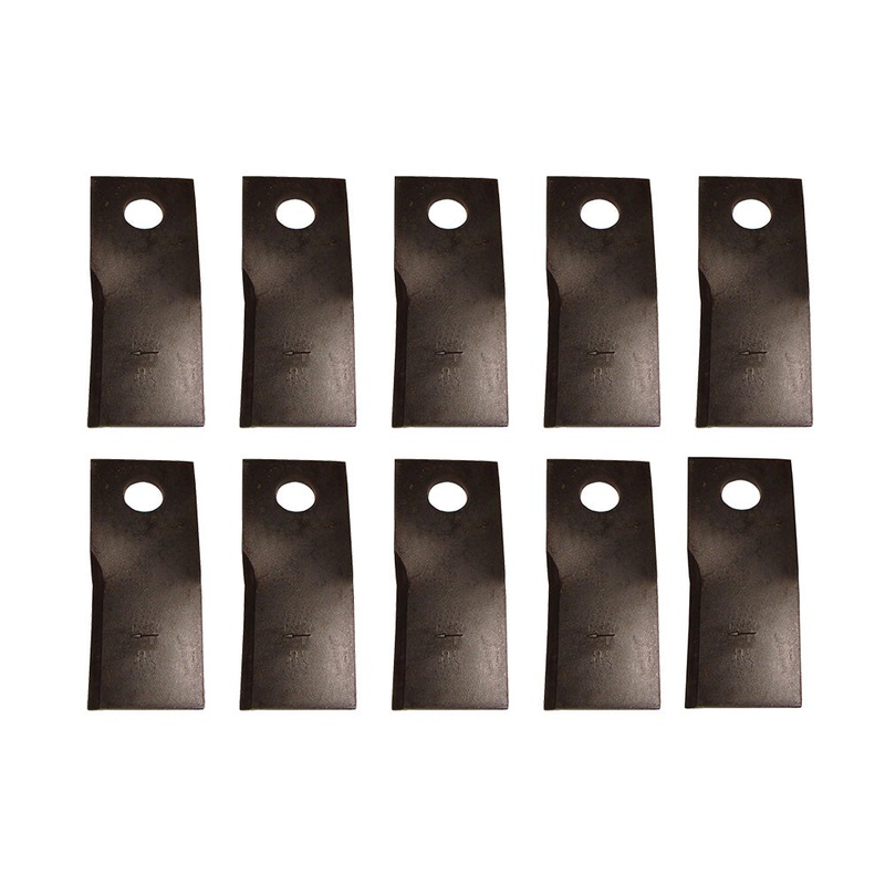 E-526215BH 10 RH Mower Blades Fits Bush Hog DM7 DM8 DM9 DM18 DM19 HM7 HM5