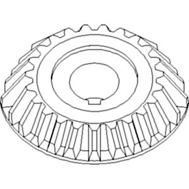 H96294 Combine Auger Unloading Vertical Bevel Gear 23 Tooth Fits John Deere