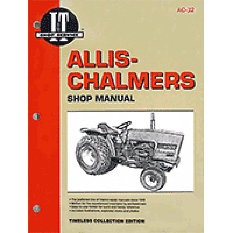 Tractor Shop Service Repair Manual Book Fits Allis-Chalmers 5020 5030 I&T AC32