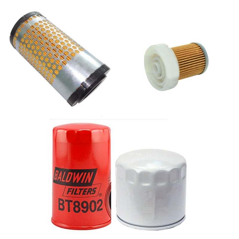 Engine Filter Maint. Kit Fits Kubota B2320DT, B2320DWO, B2320HSD w/D1005-E3 (FS)