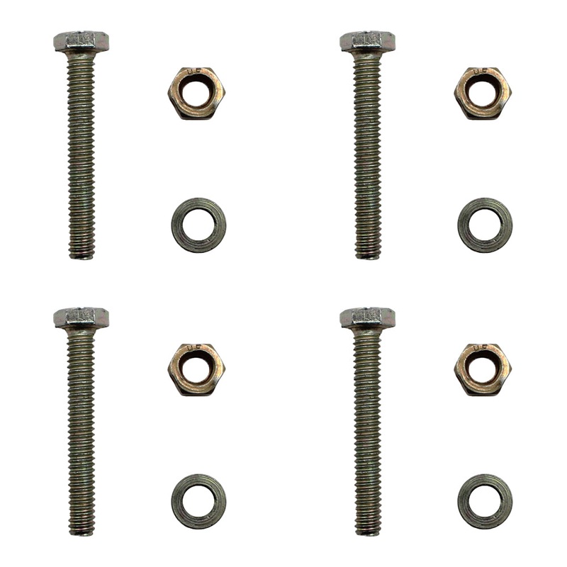 (Pack of Four) Snow Thrower Shear Pins Bolts and Nuts Fits Murray 88951MA 703057