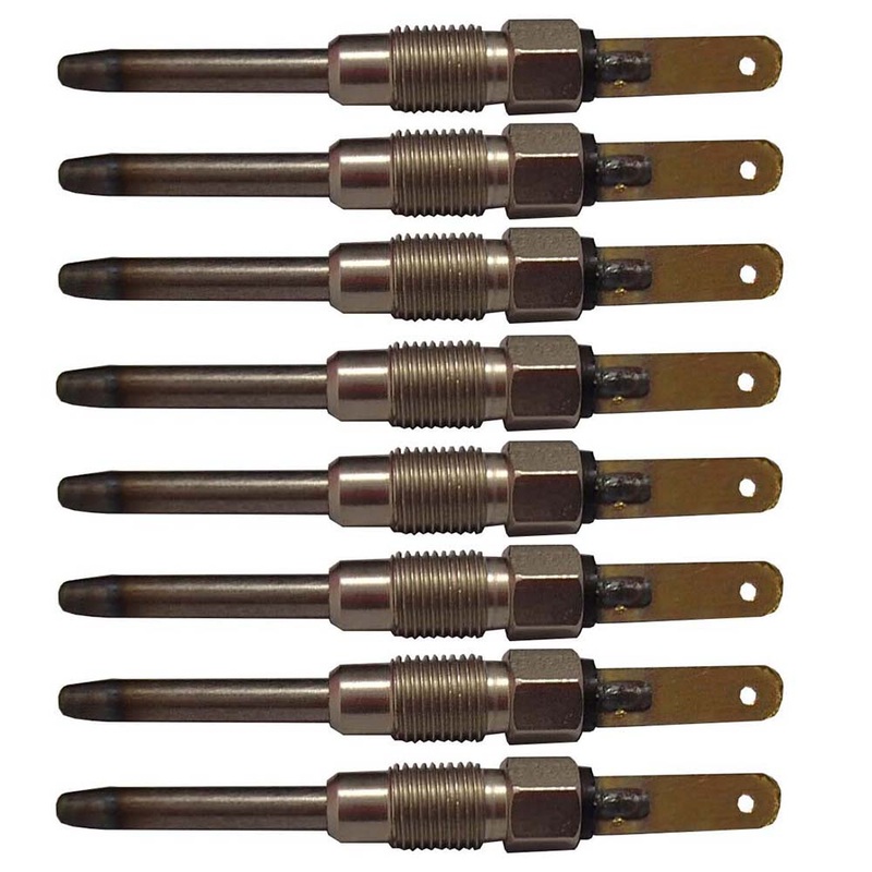 6.2L 6.5L Premium Dual Coil Diesel Glow Plugs 82 - 05 Fits Chevy Fits GMC