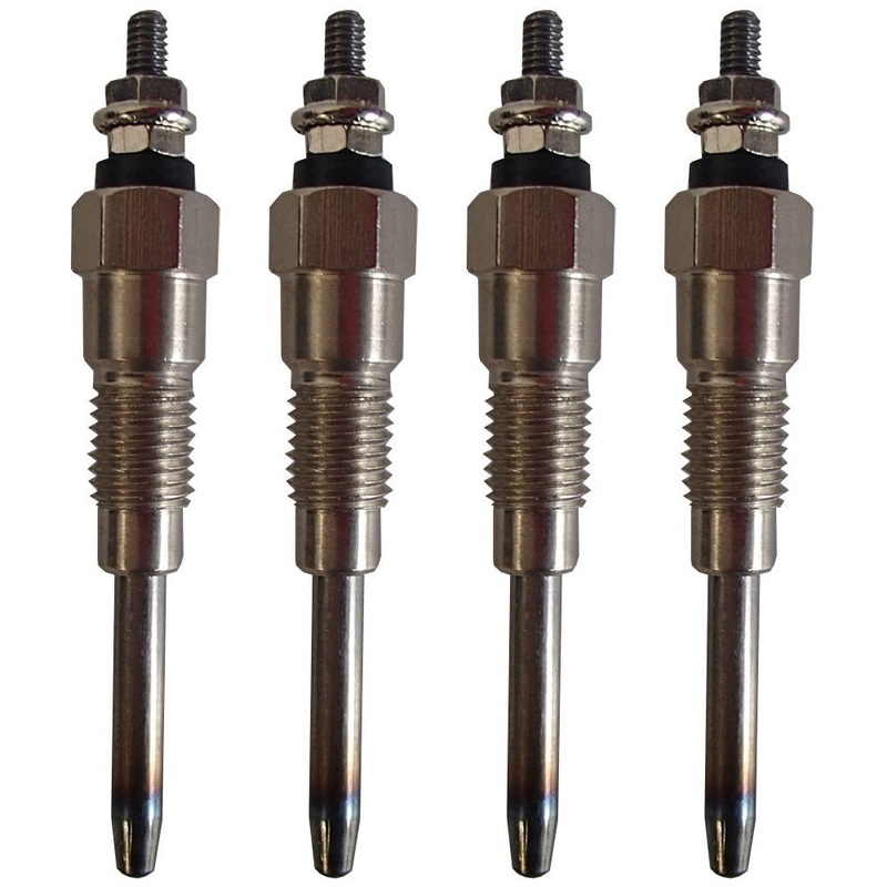 4X Glow Plug for 6655233 Fits Bobcat 751 753 763 773 7753 S160 S175 S185